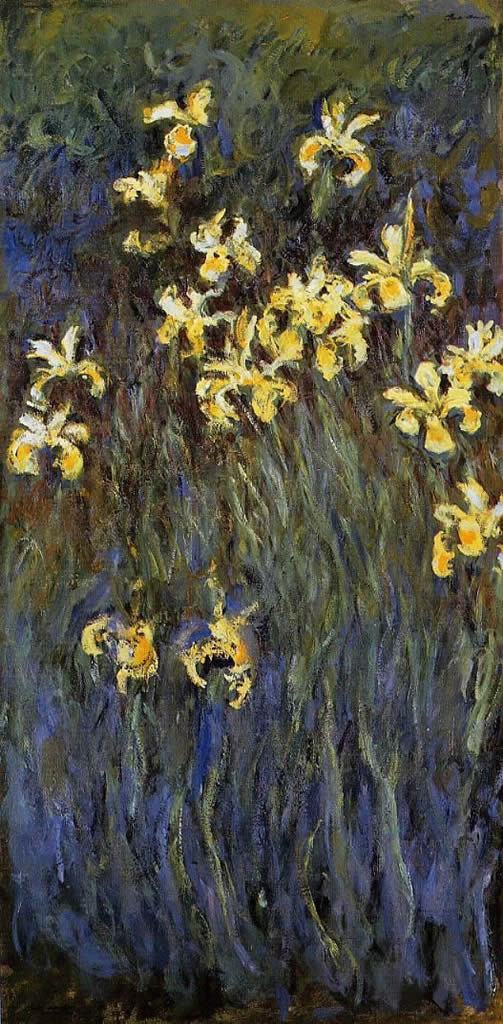 Claude Monet Yellow Irises 2
